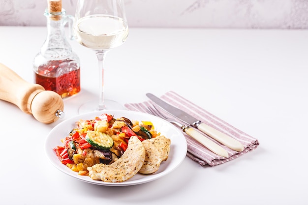 Gotowe danie na stole